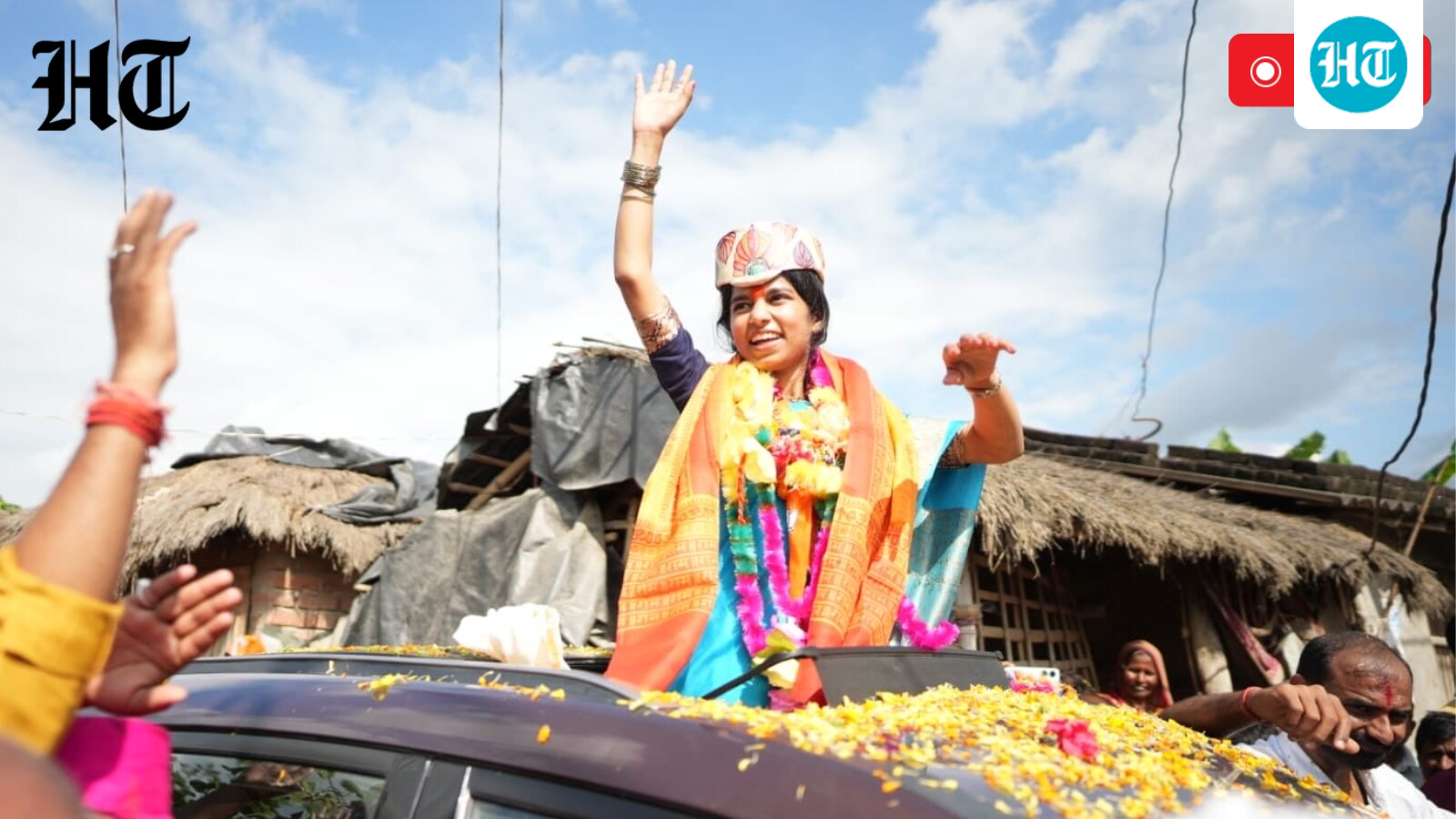 Maithili Thakur Alinagar election result 2025 Live: BJP leader takes early lead, RJD's Binod Mishra trails