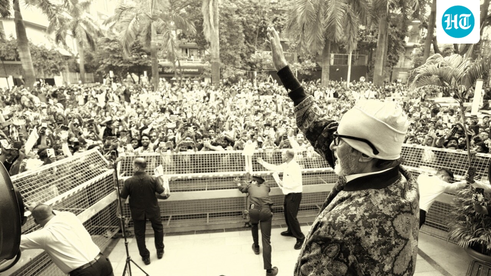 Emotional Amitabh Bachchan posts video of fans outside Jalsa, asks 'what have I done to be deserving of such' love, care