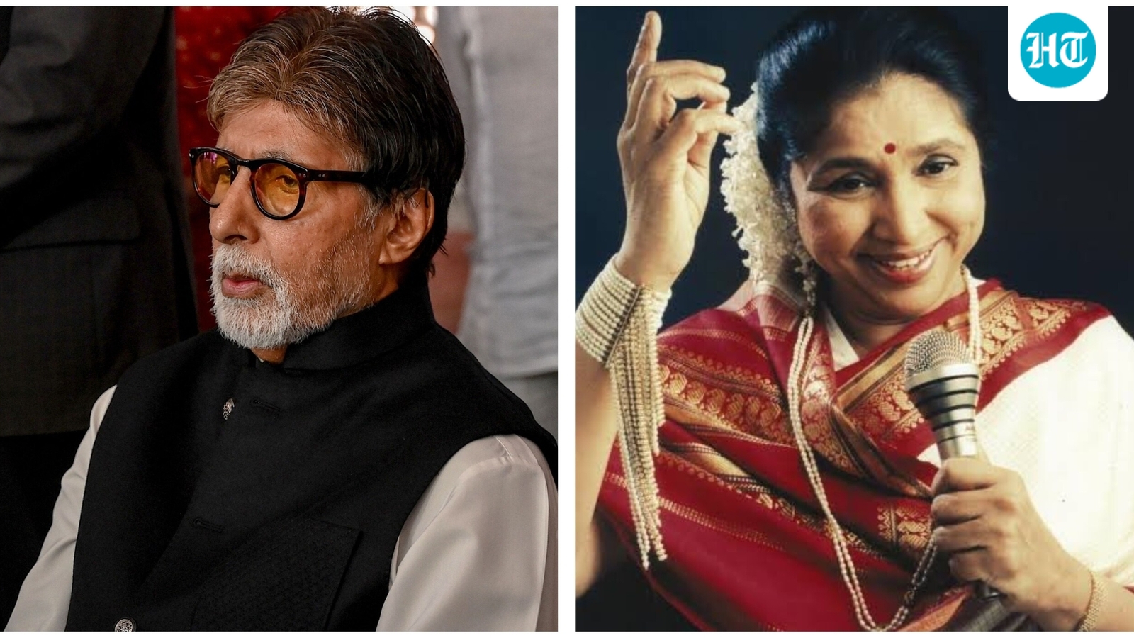 Amitabh Bachchan says he is in immense grief after Asha Bhosle's death: ‘Her soul shall remain forever with us’