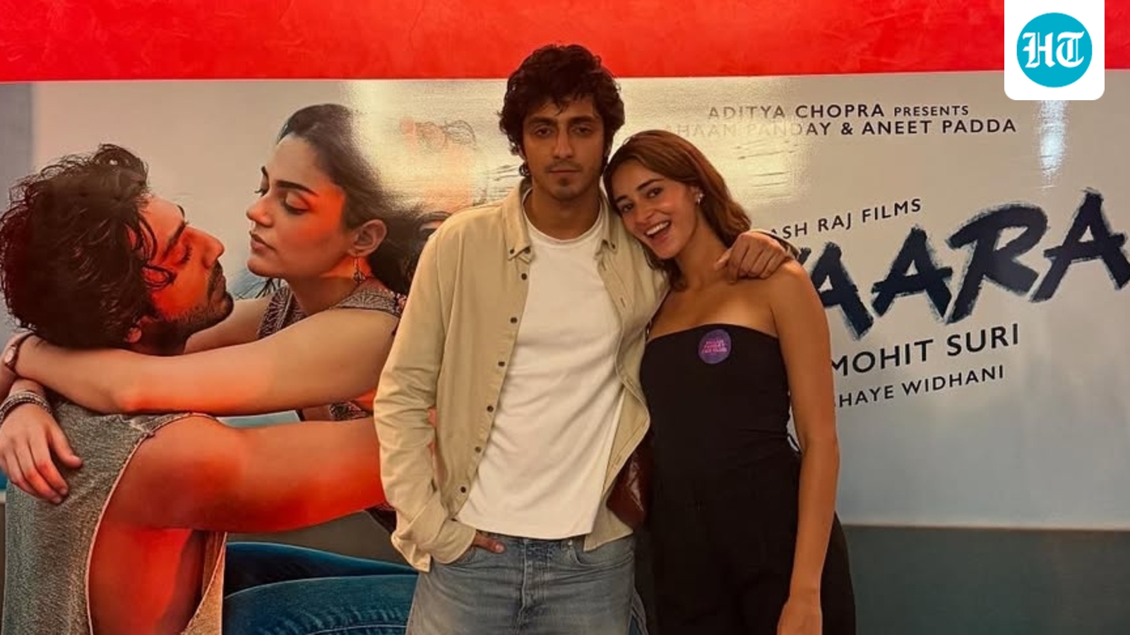 Ahaan Panday says sister Ananya Panday did not give him any advice before Saiyaara: ‘But her journey has inspired me’