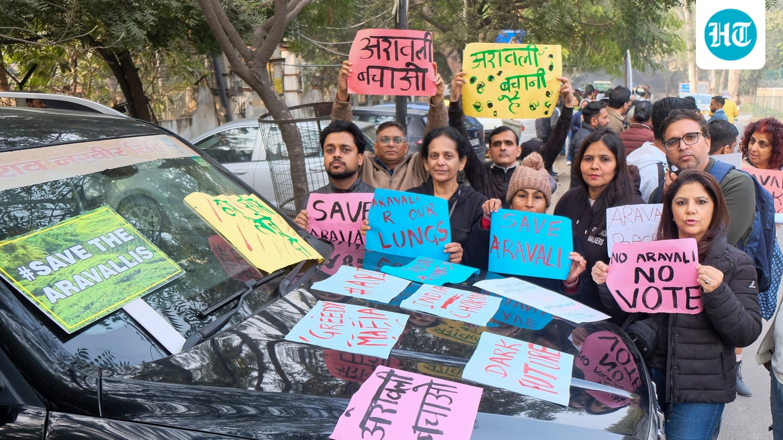 Why has the new definition of the Aravalli hills triggered a protest? What activists say