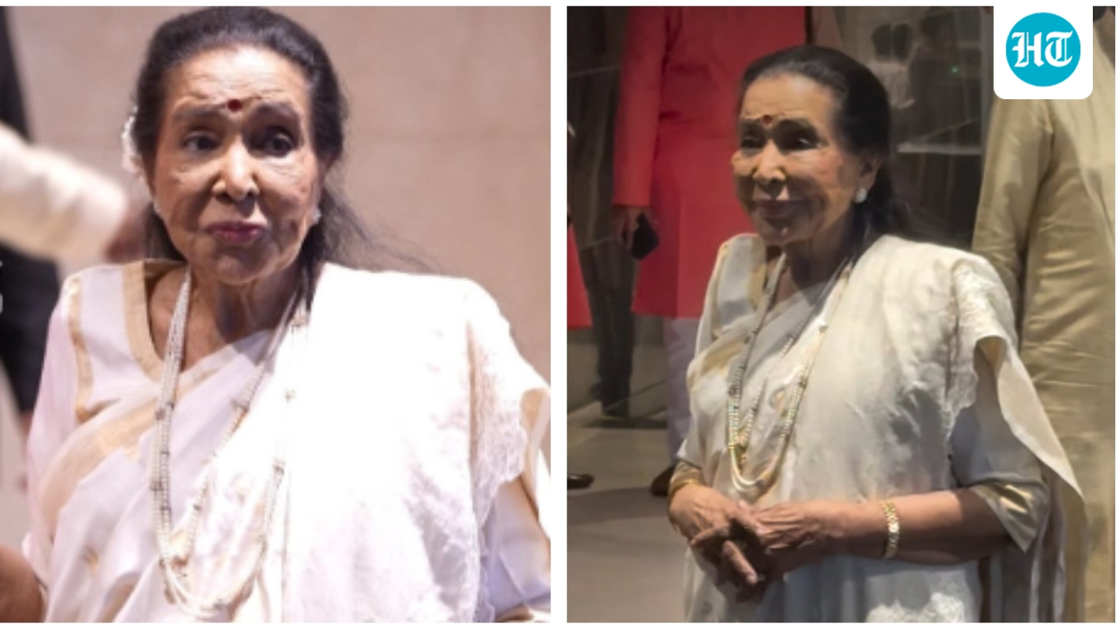Asha Bhosle's last public appearance: Singer attended Sachin Tendulkar's son Arjun's wedding weeks before death