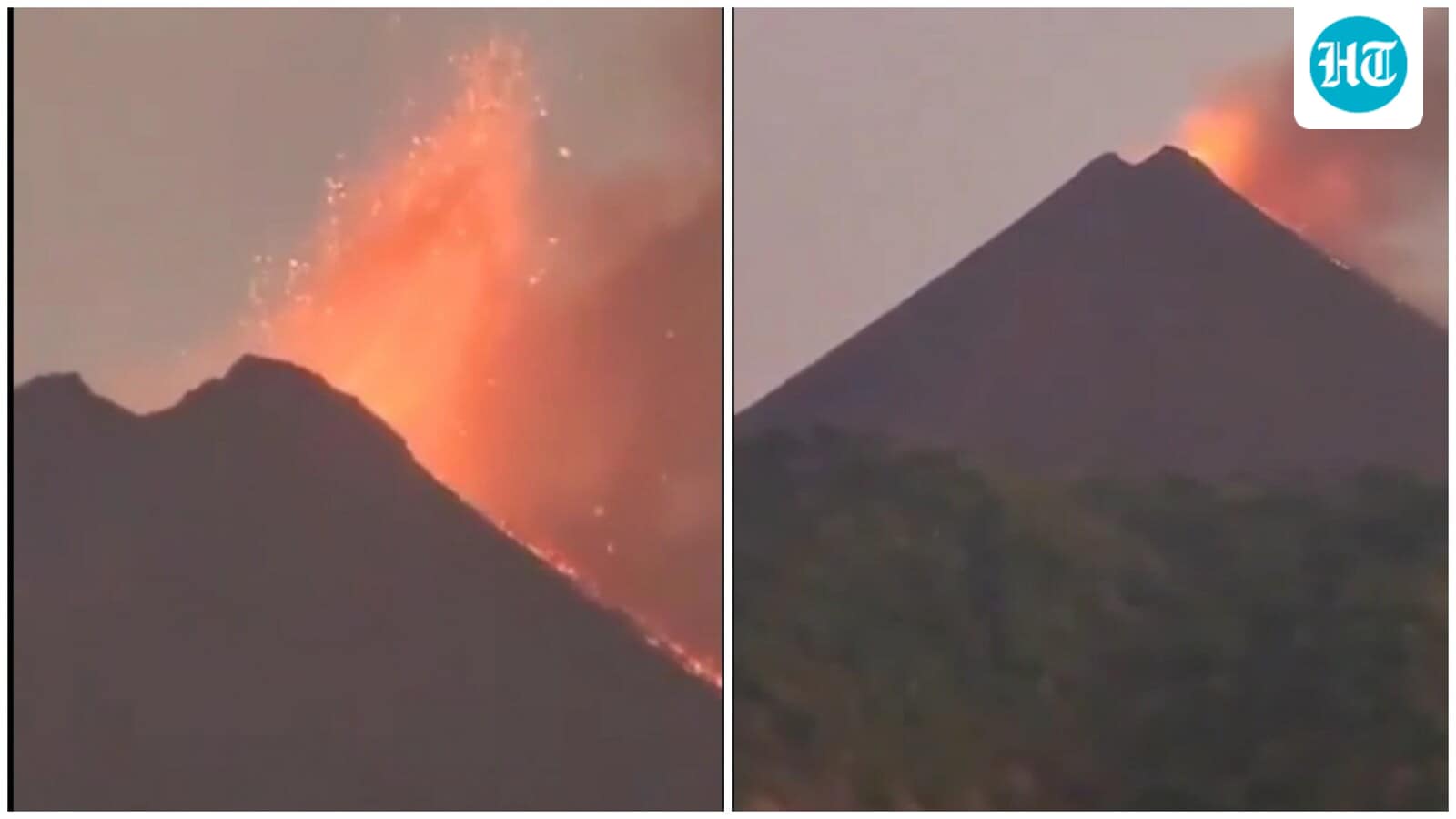 India's only active volcano, Barren Islands in Andamans, erupts | Watch