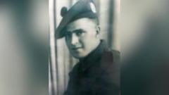 Man meets Dutch volunteer caring for father's WW2 grave