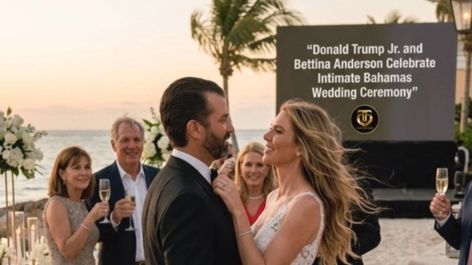 Why is Ivanka Trump's post on Bettina Anderson and Don Jr.'s wedding trending? One subtle detail catches attention