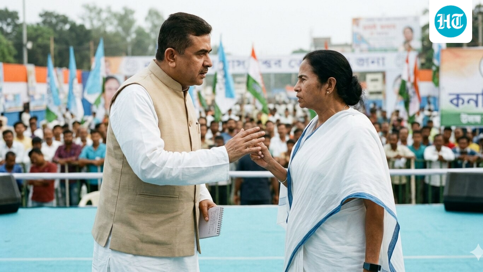 ECI Bhabanipur election results LIVE: Suvendu Adhikari regains lead over Mamata Banerjee; counting underway