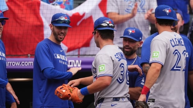 Blue Jays set MLB record for hits in a 3-game series to complete sweep of Rockies