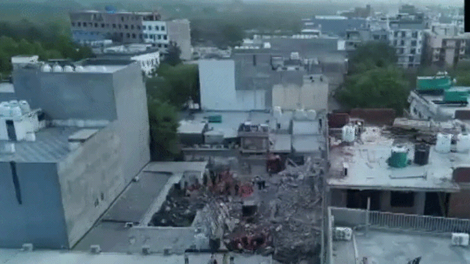4 killed, 5 under treatment as building collapses near Delhi’s Saket metro; rescue effort on