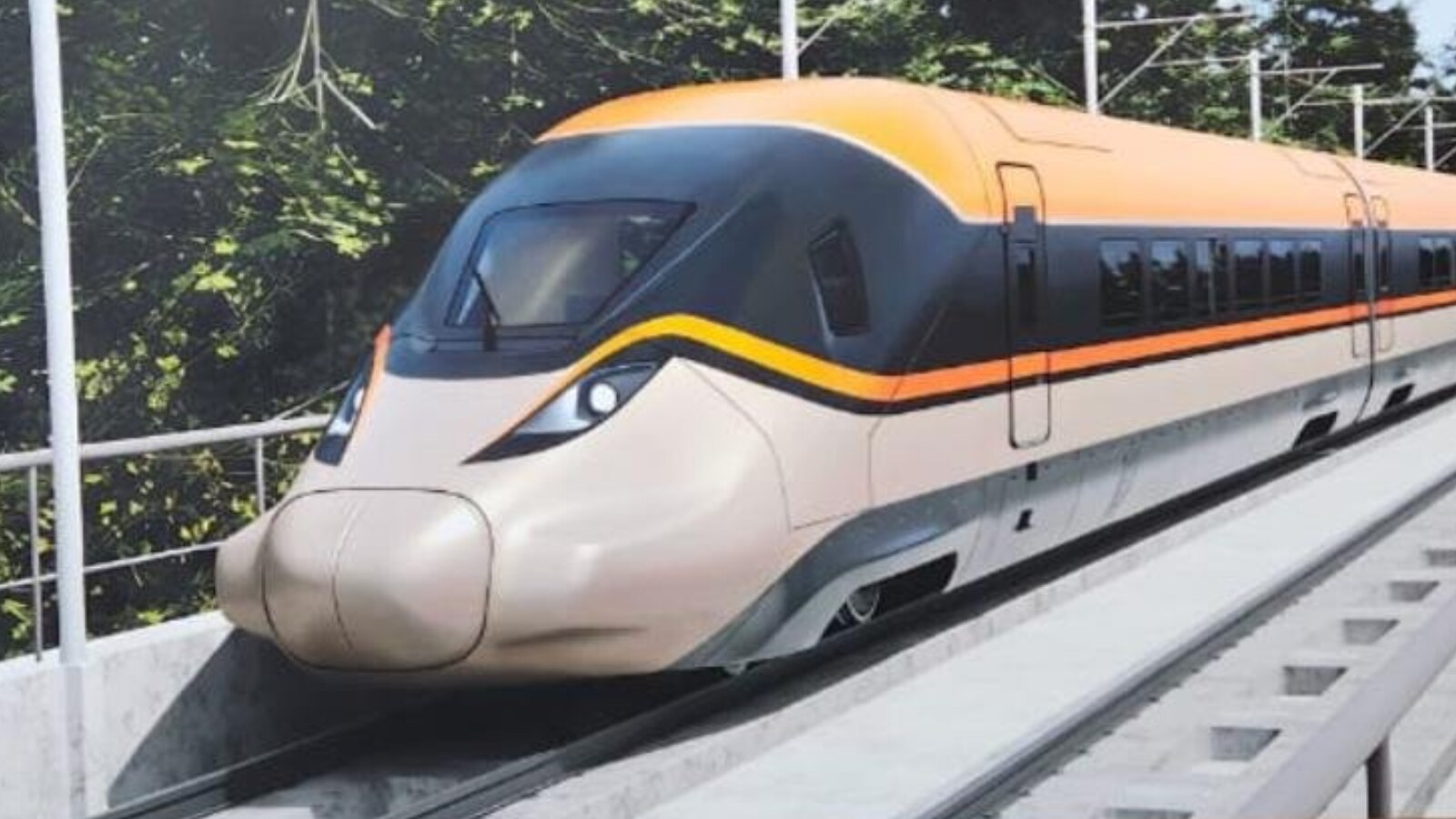 First look of India's proposed bullet train between Mumbai and Ahmedabad unveiled, Railways shares image