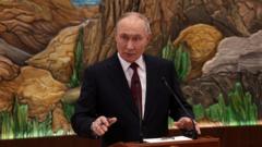 Putin doubles down on demands for Ukrainian territory ahead of talks with US in Moscow