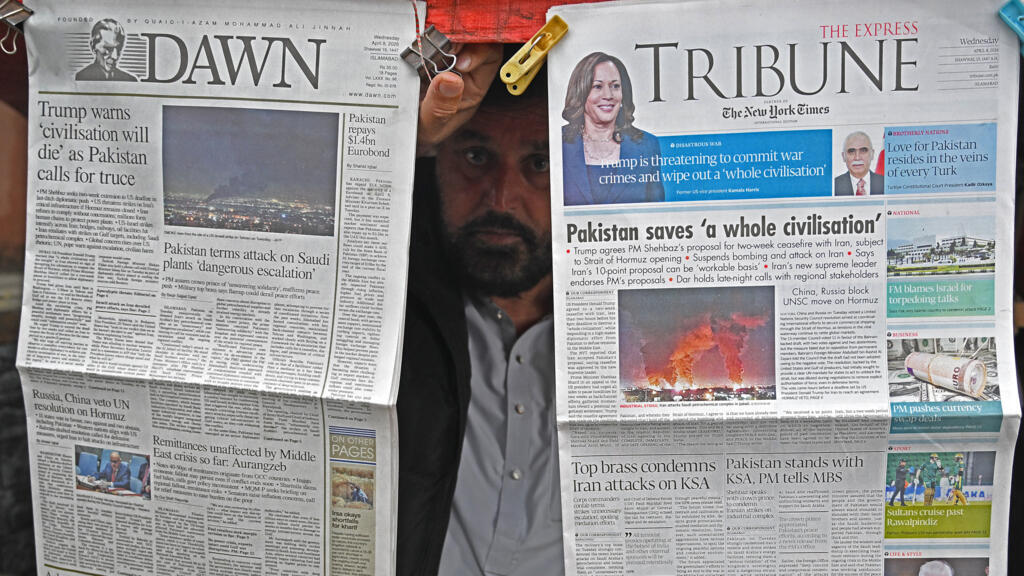 How did Pakistan broker a temporary truce between Iran and the US?