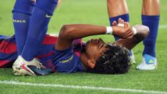 Injured Lamine Yamal 'expected to be fit' for World Cup