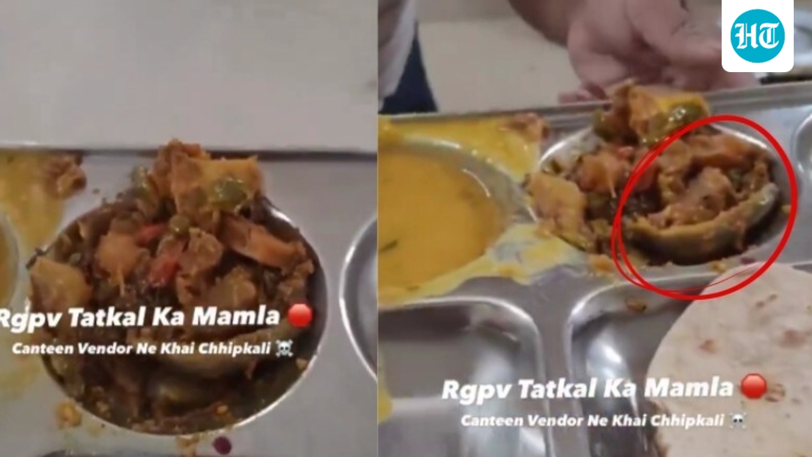 ‘It’s capsicum’: Student claims lizard found in Bhopal university food, staff eats it to deny claim