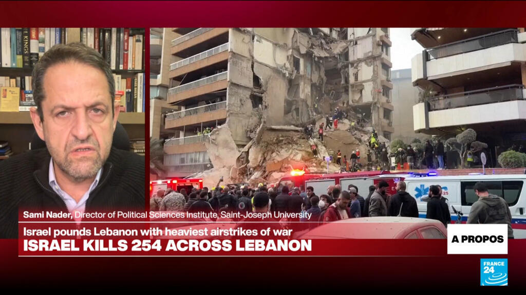 At least 182 killed as Israel strikes central Beirut after saying Iran truce doesn't apply there