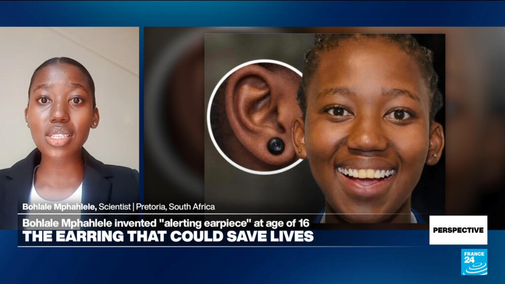 Bohlale Mphahlele: Inventor of Alerting Earpiece on helping save women's lives