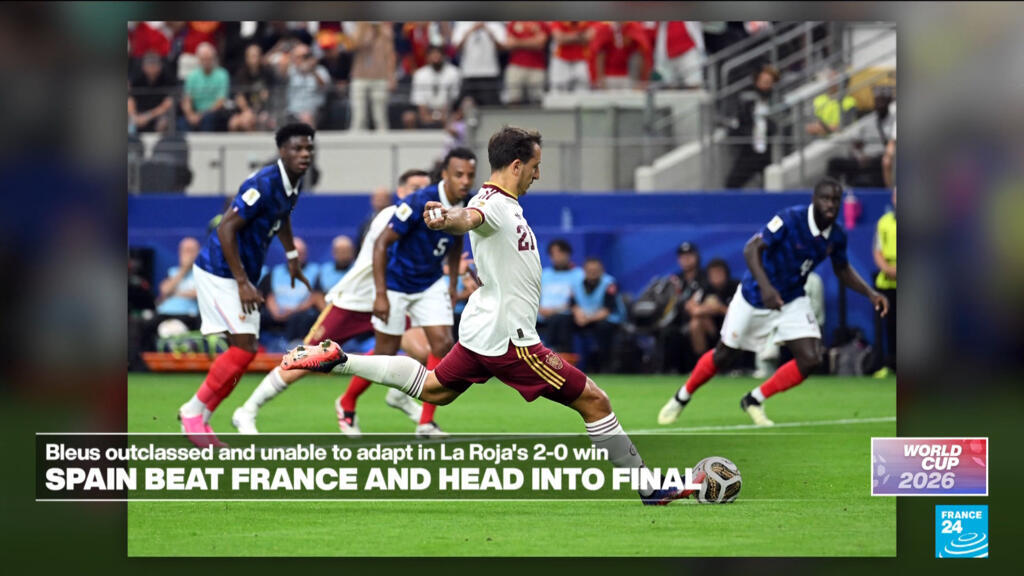 Spain dominate France and reach World Cup final