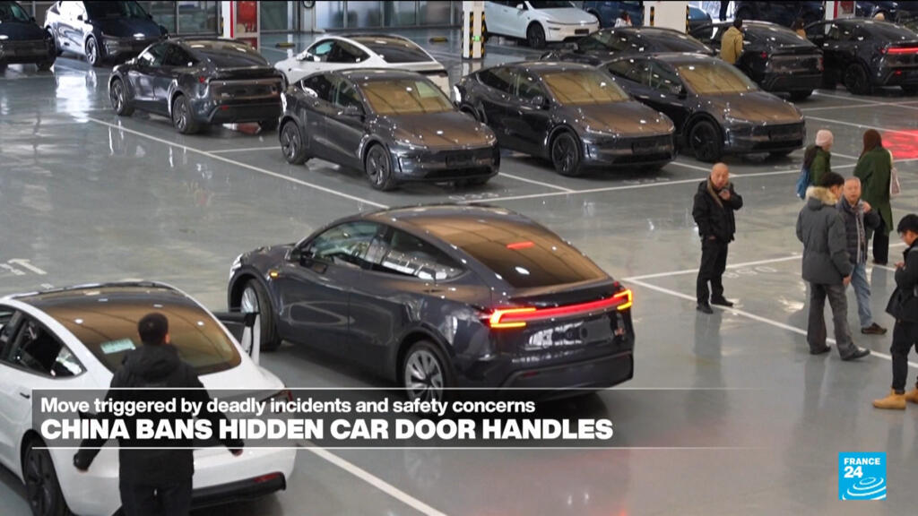 China bans hidden car door handles after deadly incidents