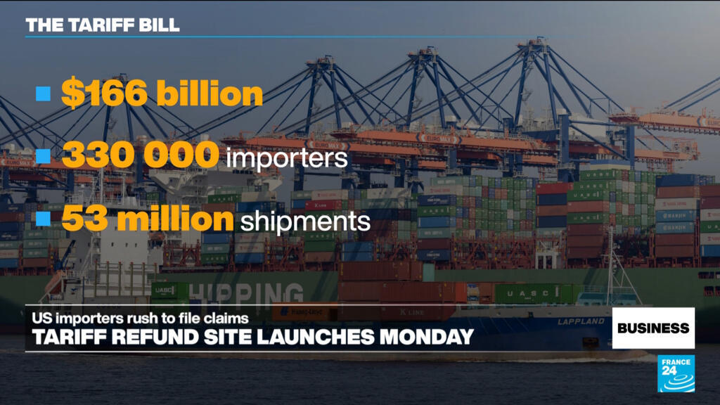 Billion-dollar tariff refund process kicks off in US