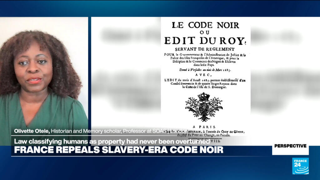 French slavery law repealed: 'Now we can start talking about reparations,' historian says