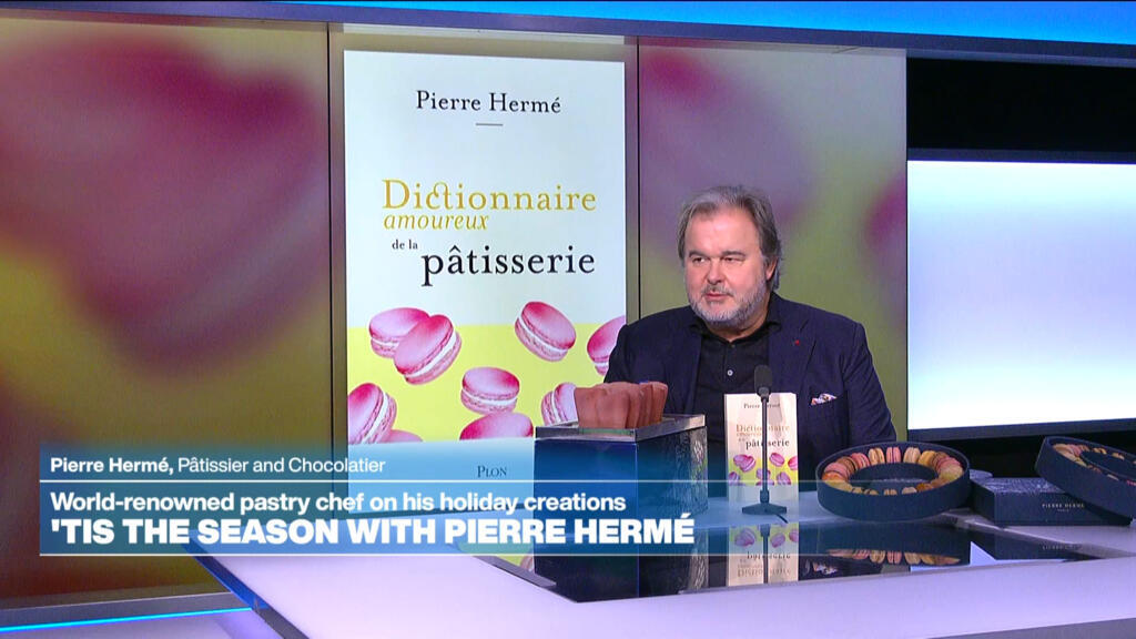 World-renowned pastry chef Pierre Hermé on his holiday creations