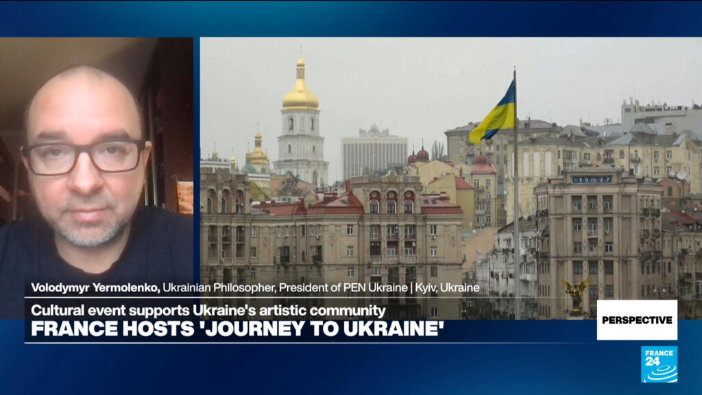 Ukrainian philosopher Volodymyr Yermolenko on artistic community's support for Ukraine