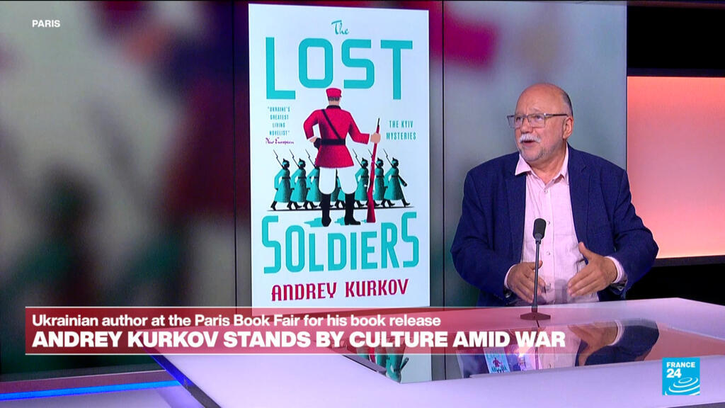Ukrainian best-selling author, Andrey Kurkov speaks to France 24