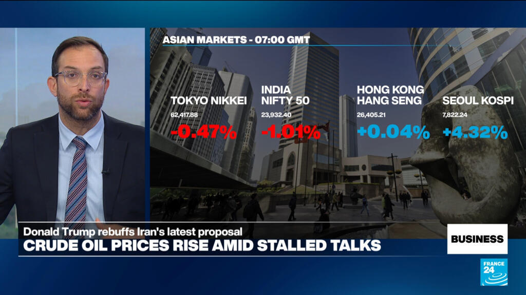 Crude oil prices rise as Trump calls Iran's offer 'totally unacceptable'