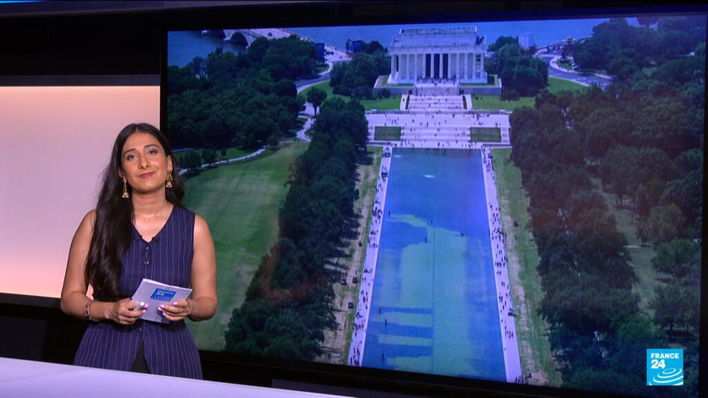 Trump, without proof, blames ‘vandalism’ as Reflecting Pool turns green again