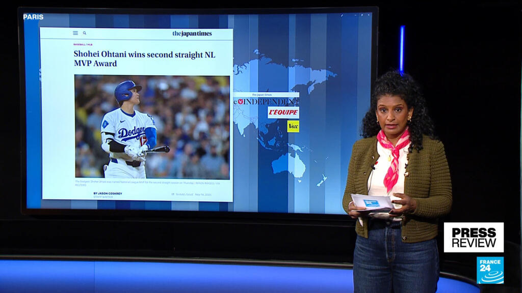 Celebrations in Japan as baseballer Shohei Ohtani wins second MVP in a row