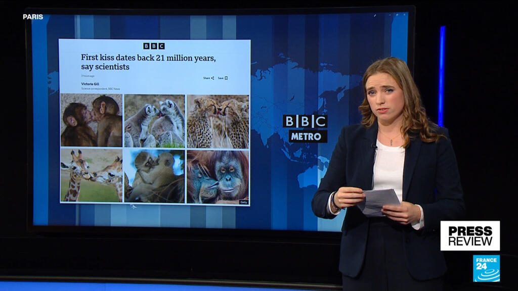 Humanity's first kiss traced back 21 million years