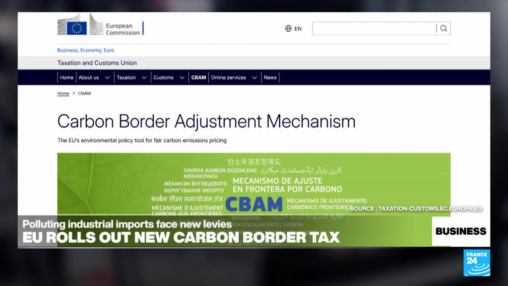 EU's new carbon border tax goes into force