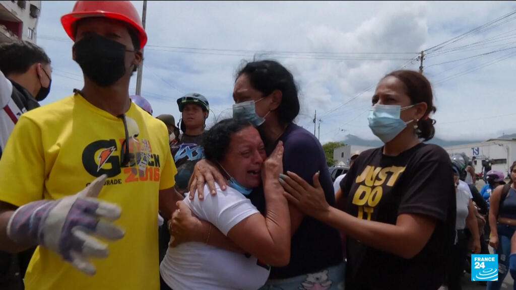 Anger and grief as hopes fade of finding Venezuela earthquake survivors