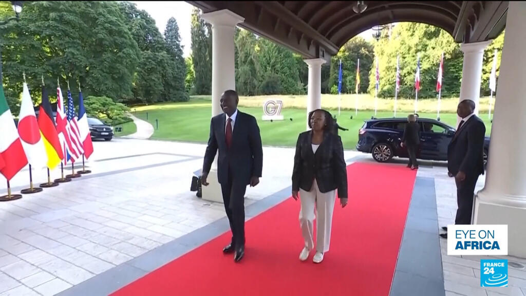 At G7 summit, Kenya calls for better recognition of Africa by international institutions