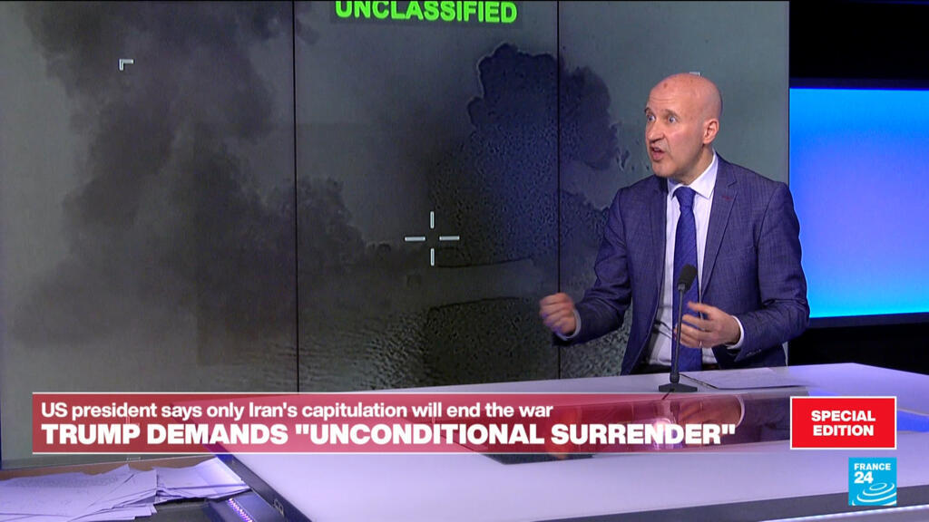 Trump demands Iran 'unconditional surrender' as Moscow helps Tehran target US forces