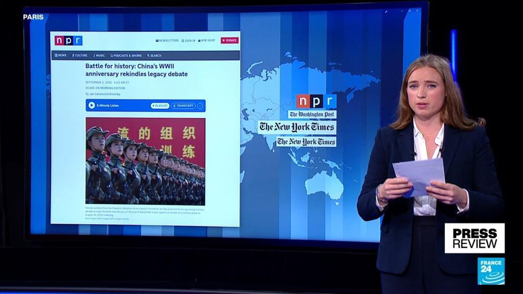 A 'battle for history'? Papers react to China's victory parade