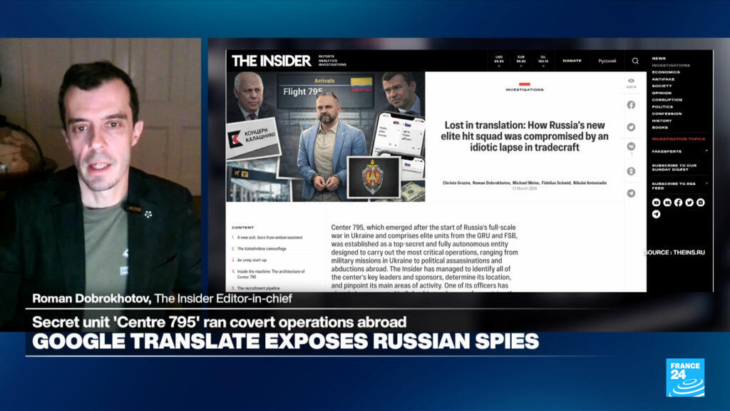 Google Translate exposes Russian spy unit