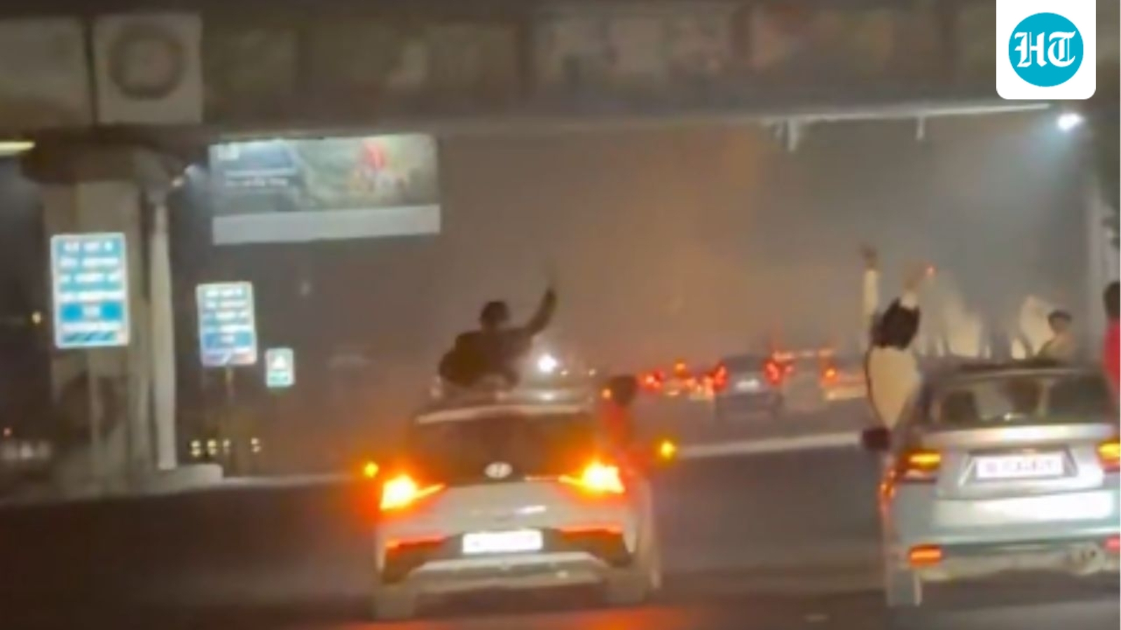 Video shows men performing dangerous high-speed car stunts on Delhi roads late at night, police respond