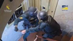 Torture and beating photos seized during Lyons gang raids in Spain