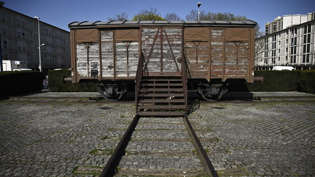 Swastikas tagged at former Nazi transit camp in Paris Suburb