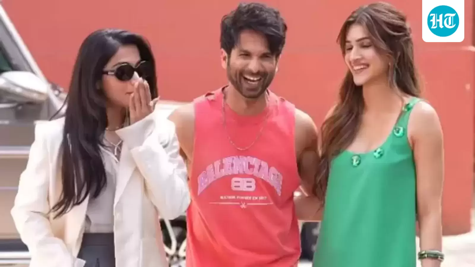 Shahid Kapoor teases Rashmika Mandanna over viral video of her stepping back as they posed; here's what happened