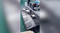 Greece conducts controlled blast of mystery naval drone explosives