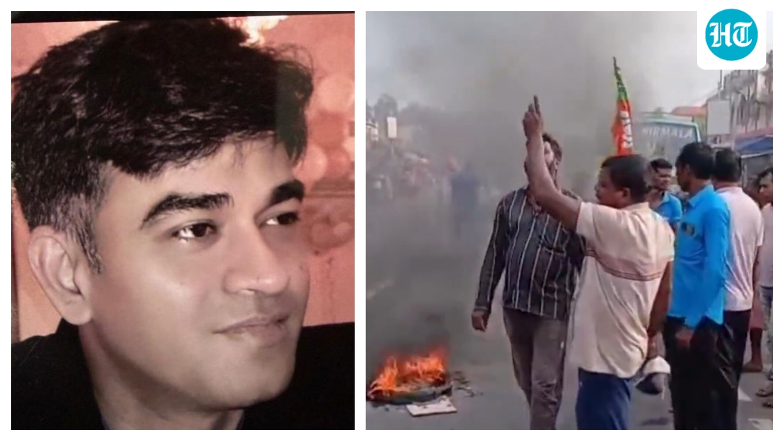 West Bengal news LIVE: 3 detained by police for Suvendu aide Chandranath's murder; BJP workers block highway