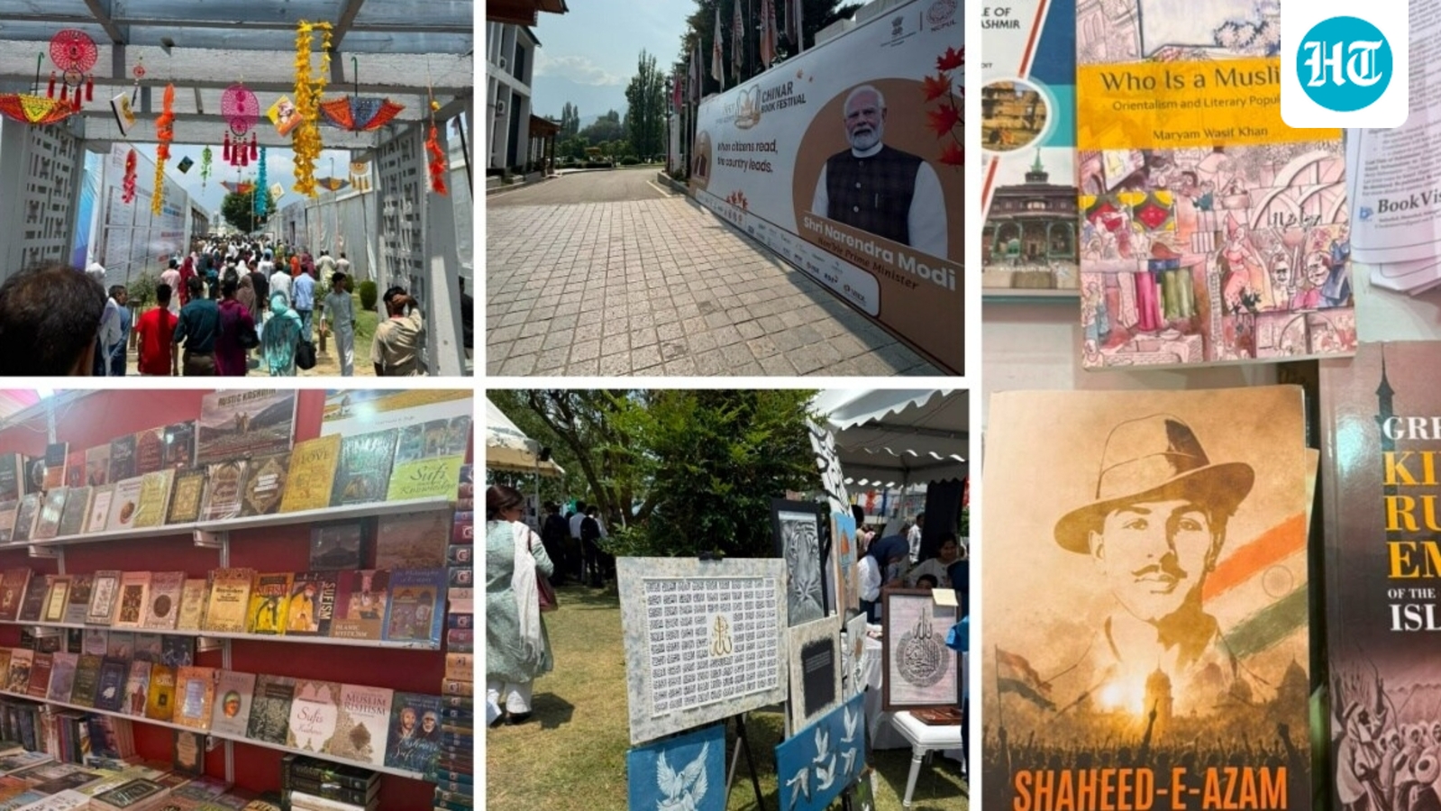 In Srinagar, books drew bigger crowds than the summer heat could deter | Mega Chinar Book Festival inaugurated