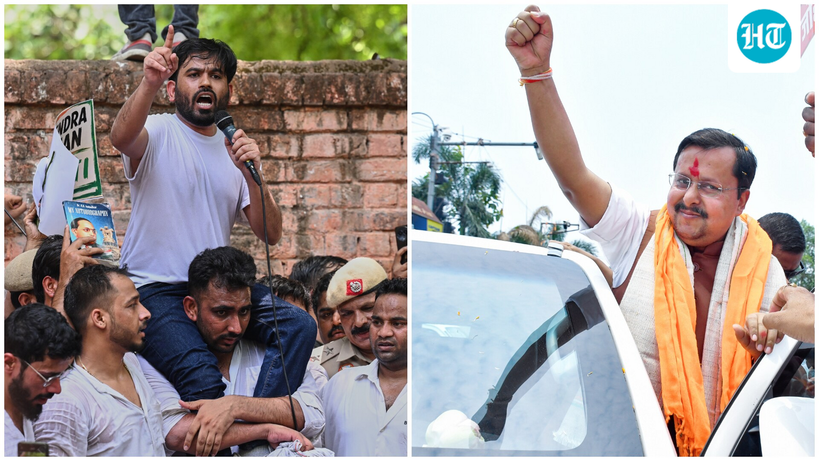Cockroach Janta Party draws BJP chief's 'puppet' jibe after first offline protest in Delhi