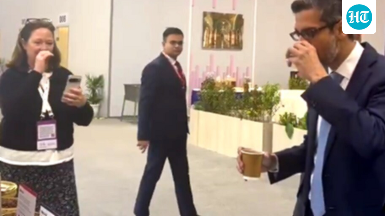 Google CEO Sundar Pichai says “Wow” after sipping Bharat GI Coffee at AI Summit | Watch