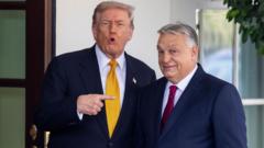 Trump exempts Hungary from Russian oil sanctions for a year