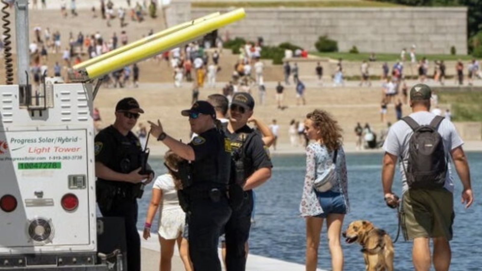 David Hearn: US Olympian held for ‘vandalizing’ Lincoln Memorial Reflecting Pool as video emerges, ‘I was being…’
