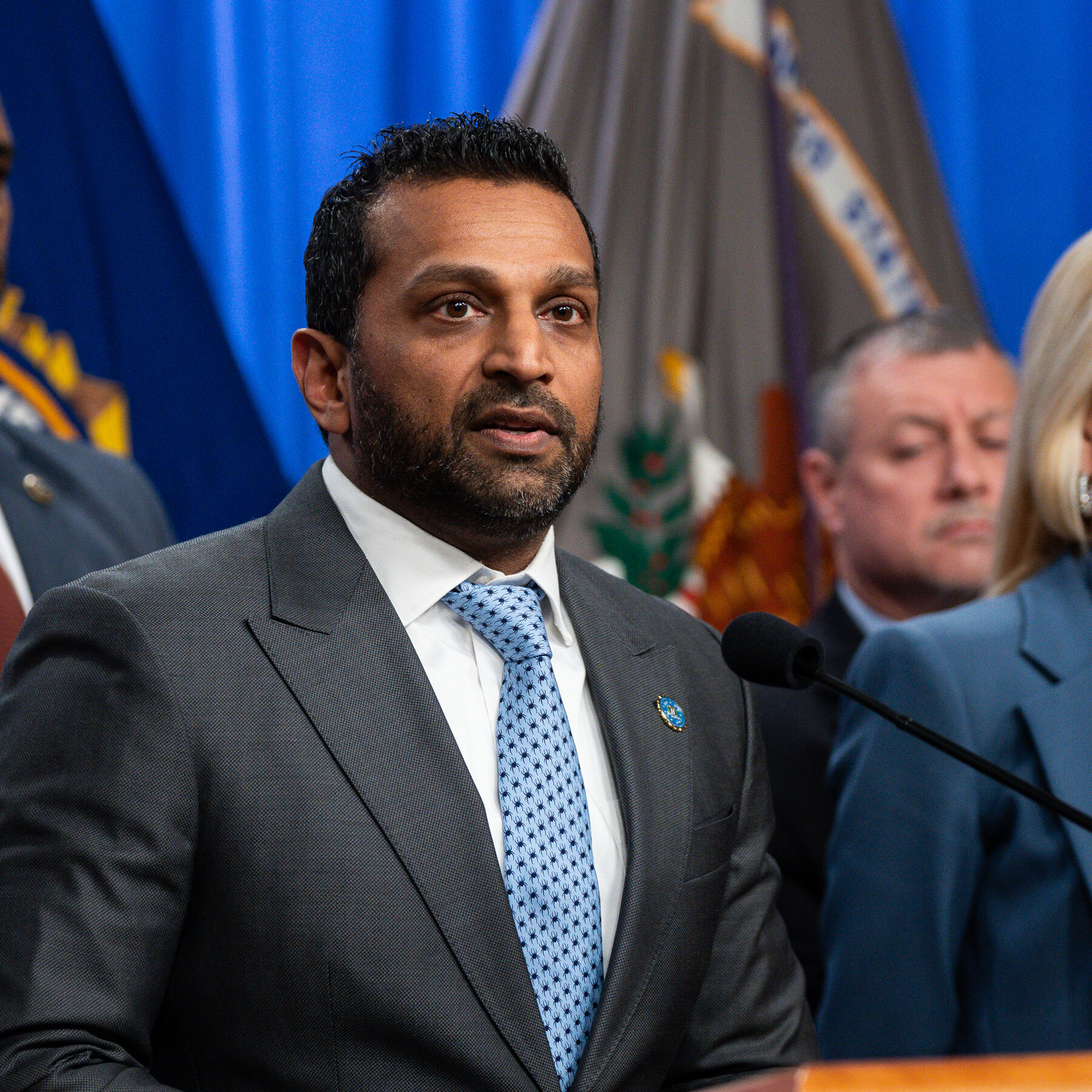 FBI Agents Sue Patel After Being Fired Over Kneeling at George Floyd Protest