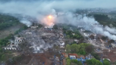 Explosion at China fireworks factory kills 21 people