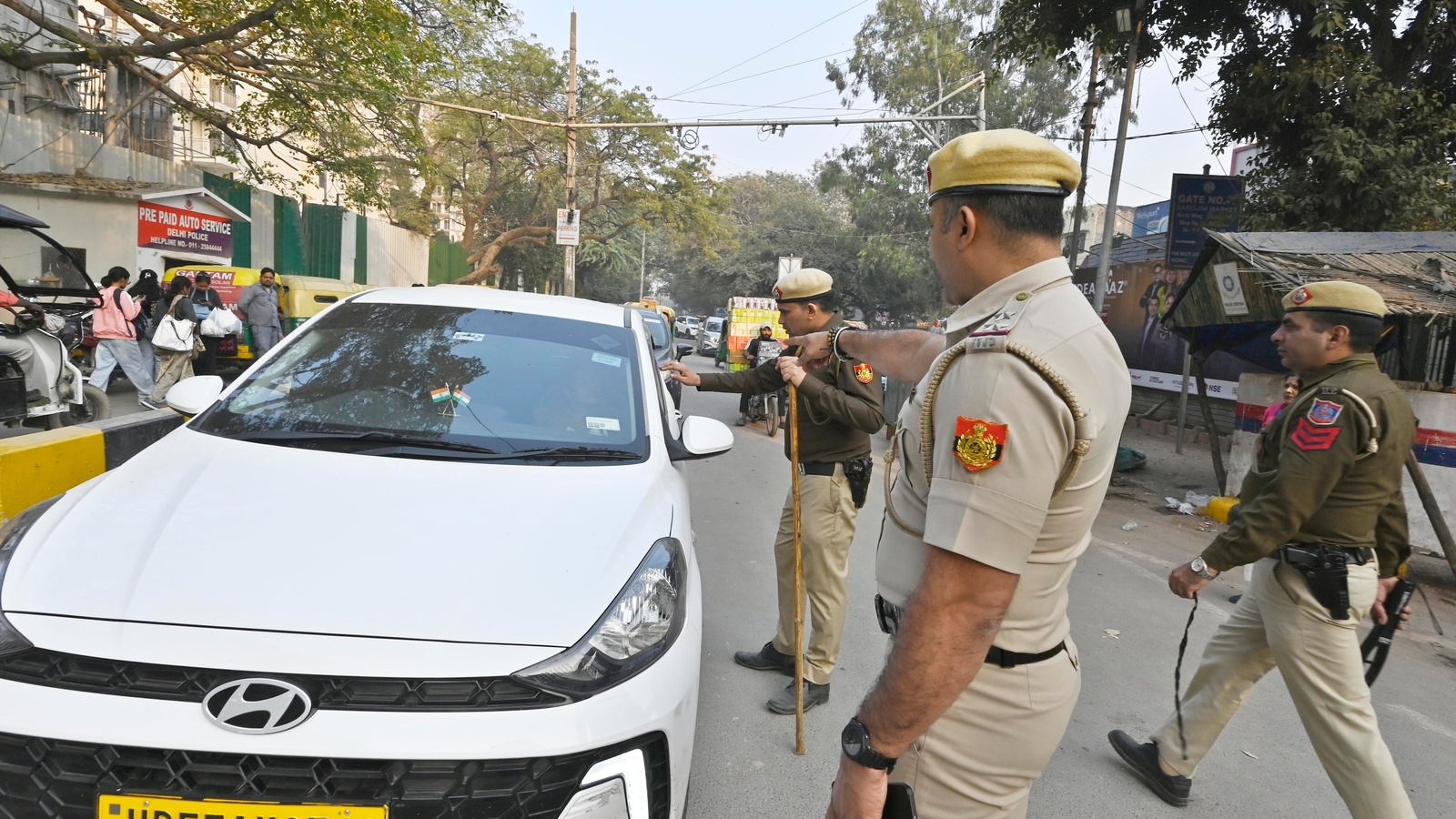 On edge after Red Fort blast, bus tyre burst sparks panic in Delhi’s Mahipalpur
